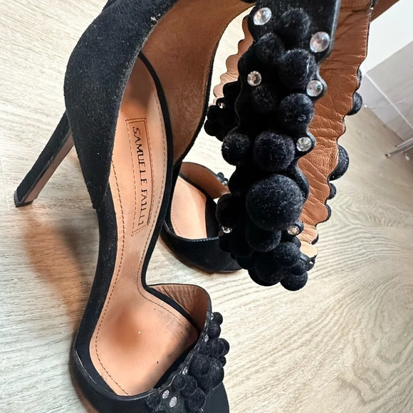 SAMUELE FAILLI SATINE SANDAL - Picture 7 of 8